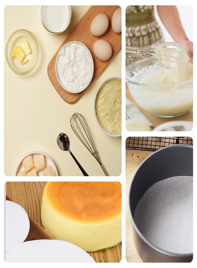 Miecux Parchment Paper Baking Circles Set - 4 inch, 7 inch, 9 inch Non-Stick Round Baking Paper. - Image 3